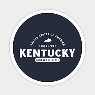 Bluegrass Anthem - Kentucky USA Magnet